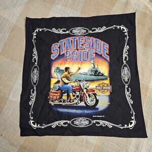 1991 Harley Davidson Coastal Cowgirl Motoboho Bikercore Beach Scene Bandana